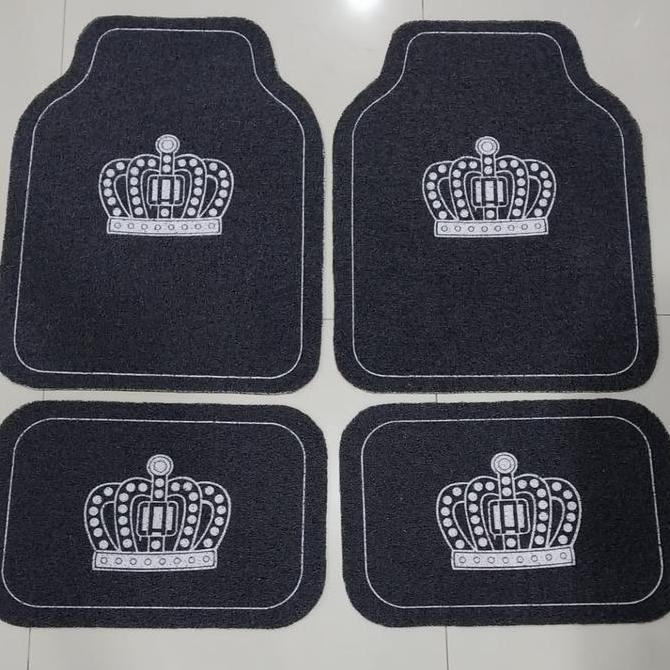 Karpet Mobil Rumput 2 Baris Dad Mahkota Car