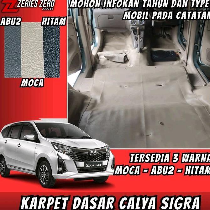 Karpet Dasar Peredam Lantai Mobil Calya / Sigra  Car