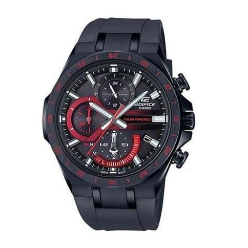 Casio Edifice Analog Jam Tangan Pria Rantai EQS-920PB-1A Original
