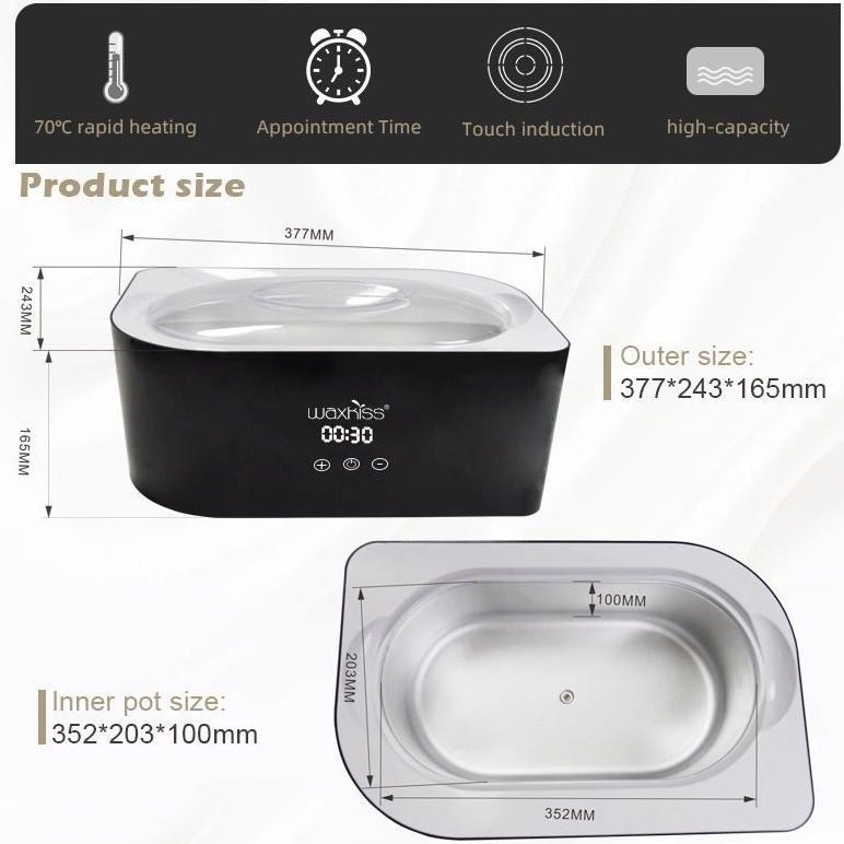 LAGI PROMO WAXKISS  PARAFIN BATH WARMER/ALAT PEMANAS LILIN TERAPI/PARAFIN BATH TERAPI KAKU OTOT DAN 
