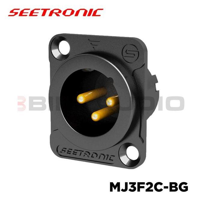 Rwd- Chassis Xlr Male 3-Pin Seetronic Mj3F2C-Bg Original