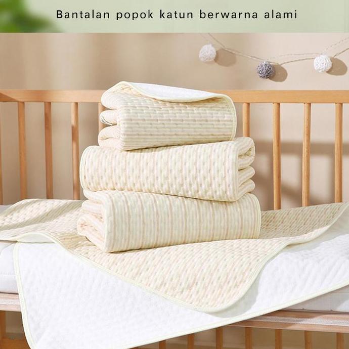 Bambino- Perlak Alas Ompol Bayi Katun Waterproof Perlak Alas Bayi Ganti Popok Kain Waterproof Changi