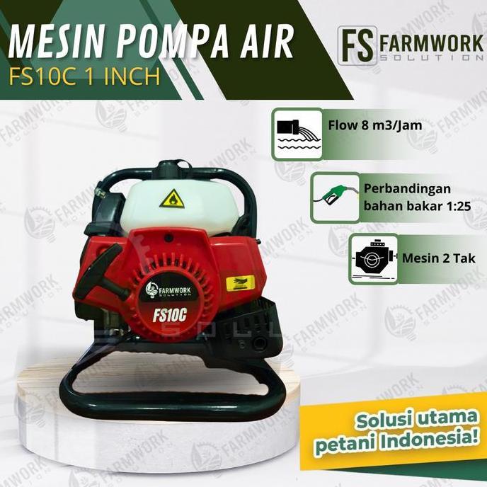 HARGA DISC - Pompa Air Irigasi Sawah 1 INCH / Water Pump FS10C 1 INCH