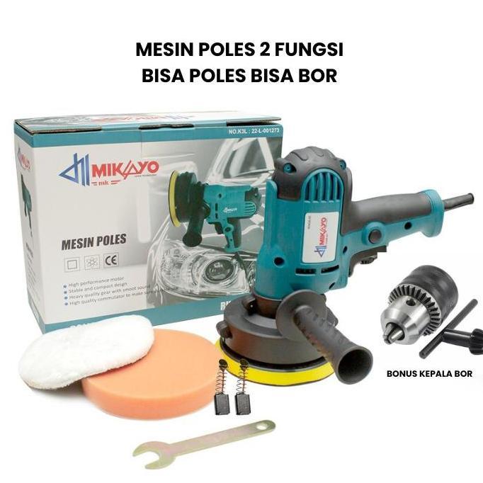 Mesin Poles Polisher  Mesin poles body mobil lengkap Alat poles mobil lengkap murah 125mm 5Inch Mesi
