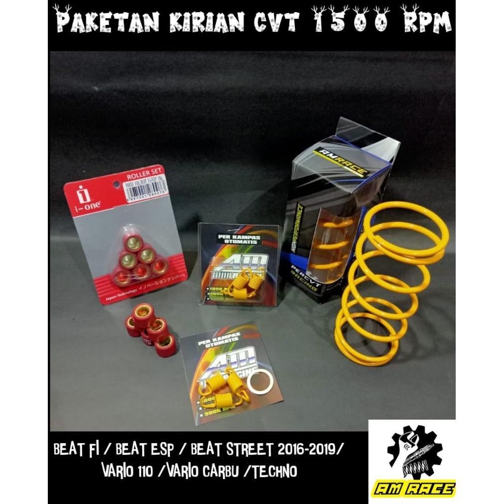 NOVELLEA PAKET PER CVT RACING KIRIAN UPGRADE KAMPAS GANDA OTOMATIS VARIO 110 KARBU VARIO TECHNO BEAT