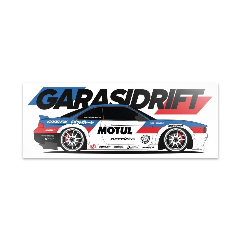 (COD) Garasi Drift Stickers | Garasi Drift Merchandise