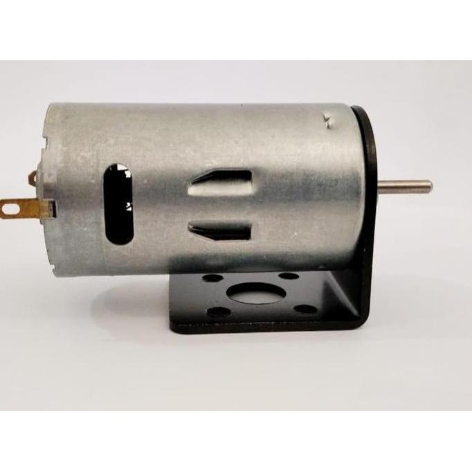 Paket Dinamo Motor Dc 390 ( Dc 12V) Plus Bracket