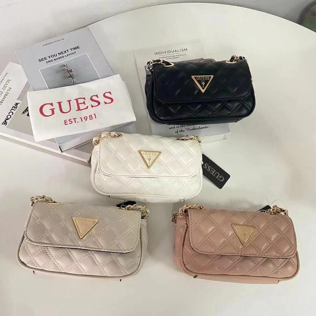 Limited Tas Wanita Kekinian Import - Gu3Ss Bag - Sling Shoulder Bag #2552