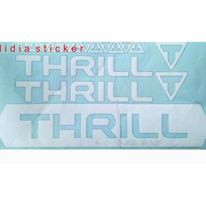 sticker thrill sepeda thrill cutting sticker