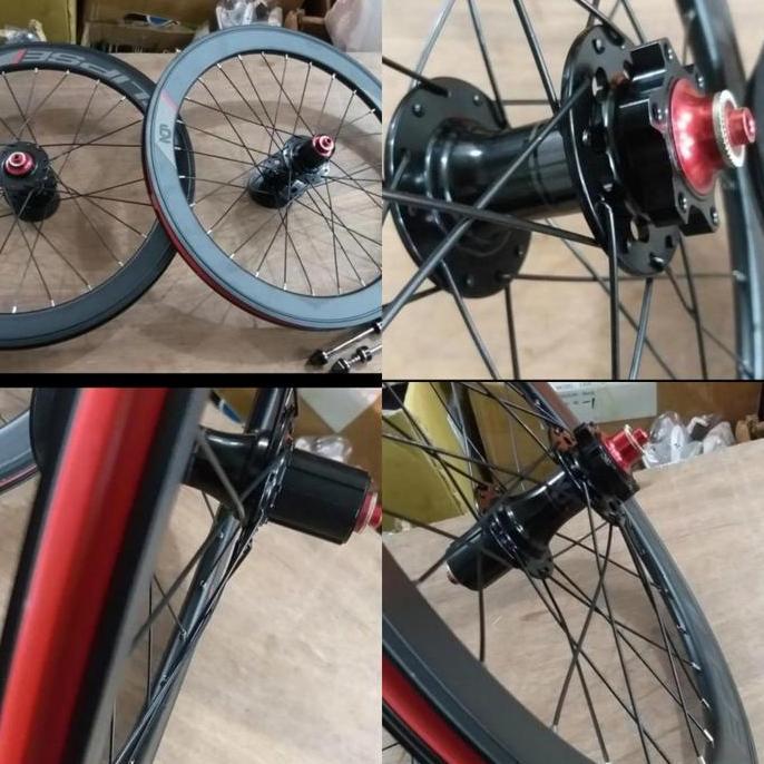 Wheelset 16 20 22 Ion Eclipse Rim Brake Alloy Ringan