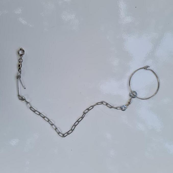 Rantai stainless burung nuri kepala hitam