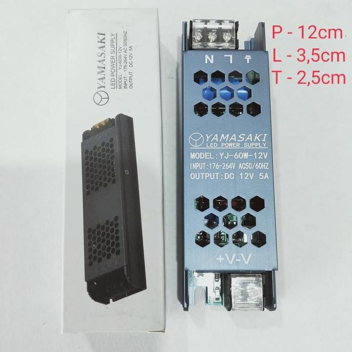 power supply yamasaki 5A 12V/travo 5A 12V yamasaki
