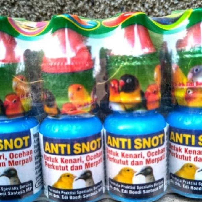 anti snot dr edy dokter obat burung murai perkutut kenari lovebird ant