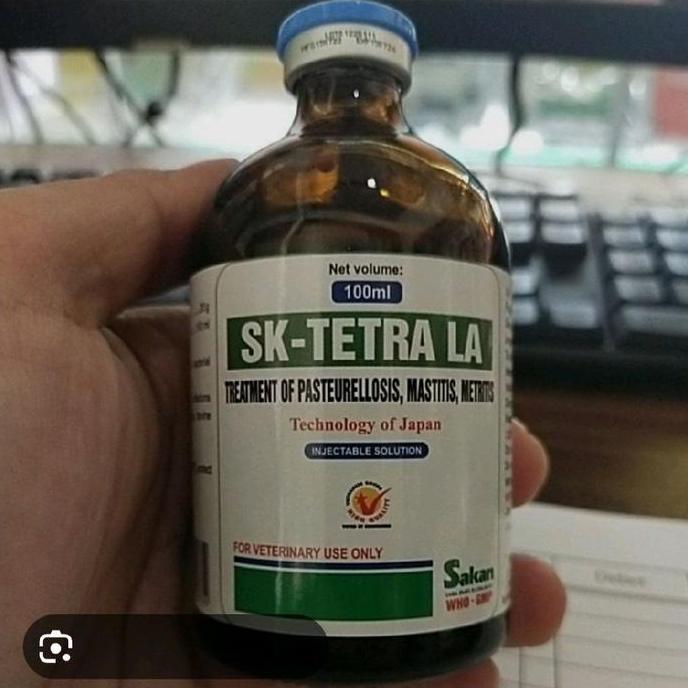 SK TETRA LA 100ml untuk saluran pencernaan dan pernafasan untuk ternak