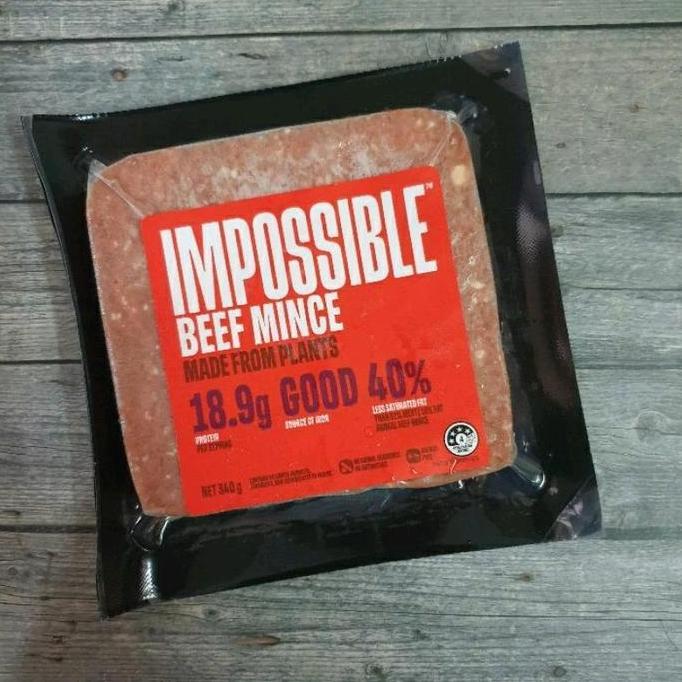 Impossible Beef Plant Based Vegetarian USA Singapore