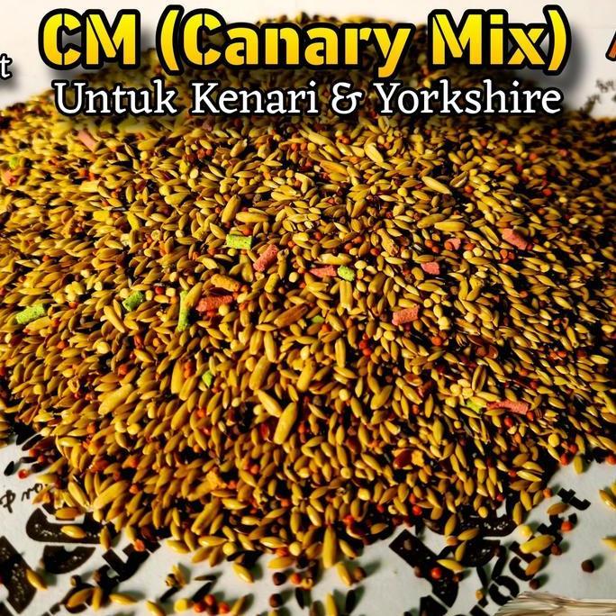 J&J Canary Mix (CM) (1KG) Pakan Burung Kenari, Pakan YorkShire