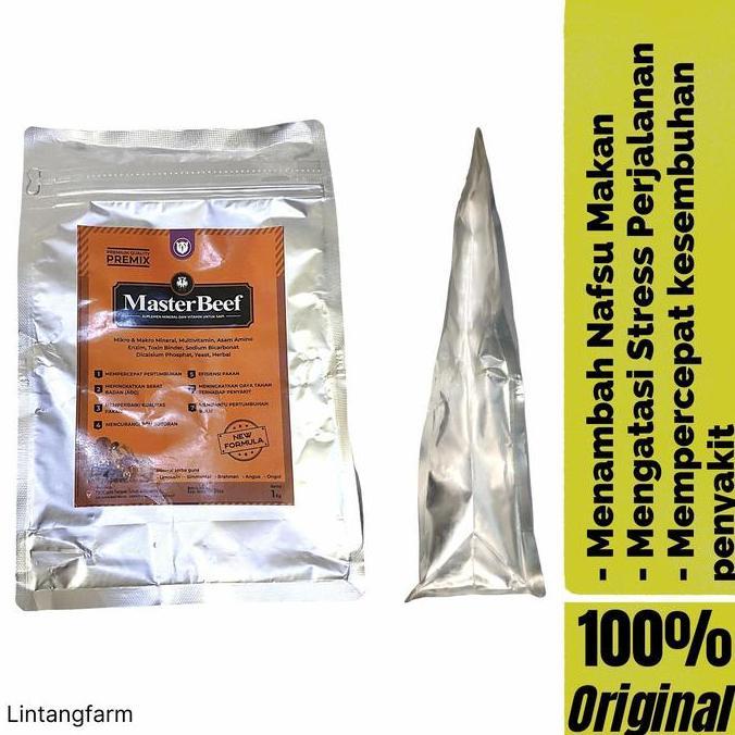 Master Beef 10 KG - mineral Sapi - Premix Kambing - Mineral kambing