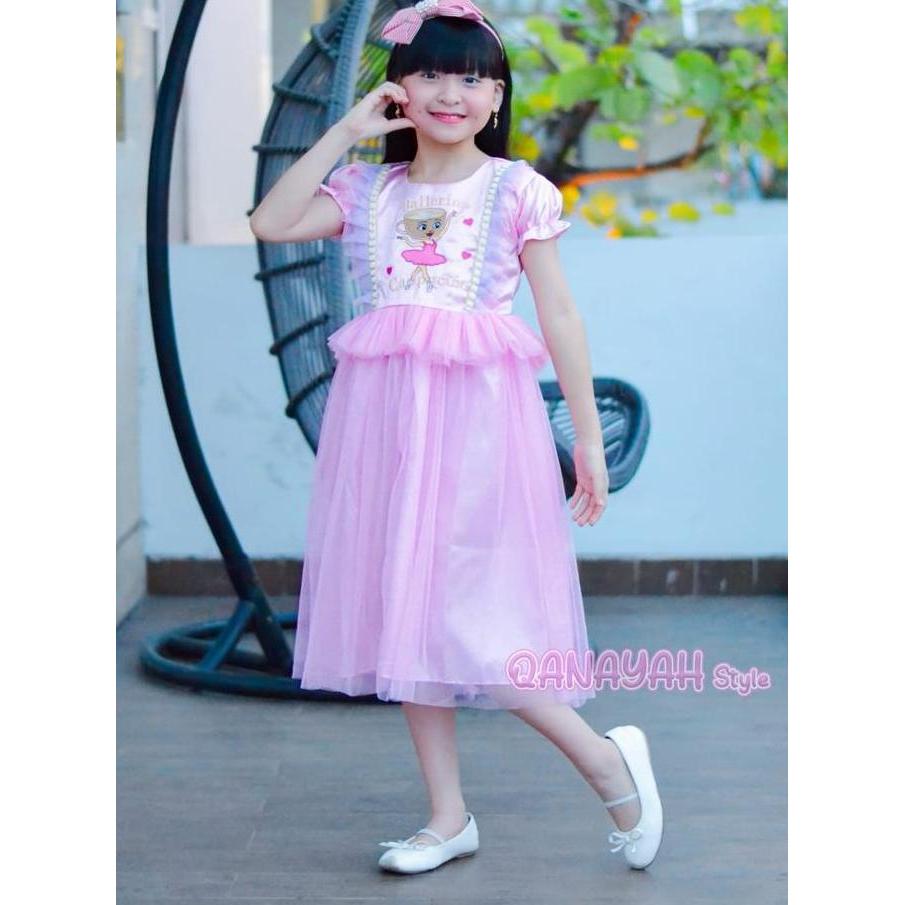 Dress Anak,Gaun pesta anak perempuan Usia 3 sampai 9 tahun