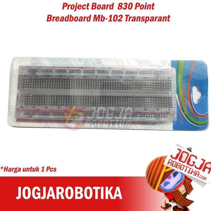 NARBU Project Board / Breadboard Mb-102 Transparant