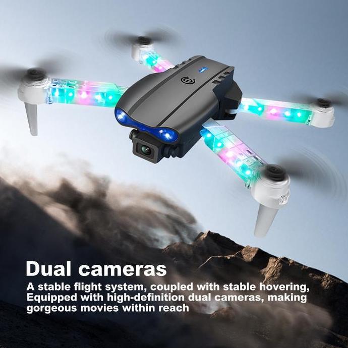 LEXSA1 Drone 4K EIS Kamera, Drone Lipat Smart Follow Me, GPS Auto Return, Drone untuk Pemula dan Tra