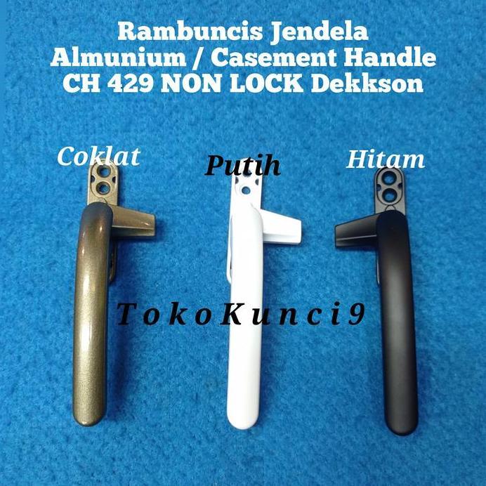 Rambuncis CH 429 Non Lock Dekson Slot Jendela Almunium Dekkson