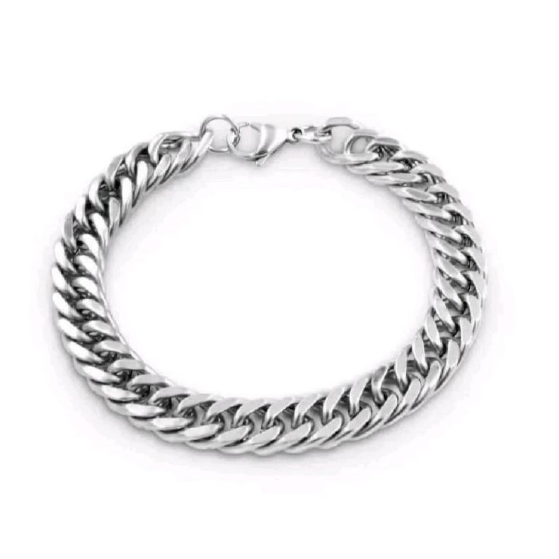 BEST SELLER COD GELANG RANTAI TITANIUM PRIA GELANG TITANIUM FASHION KOREA TERMURAH