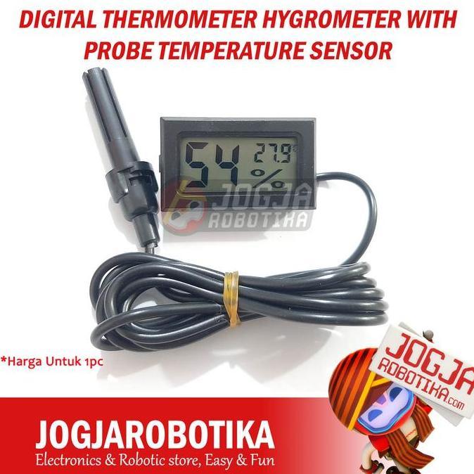 NARBU Digital Thermometer Hygrometer With Probe