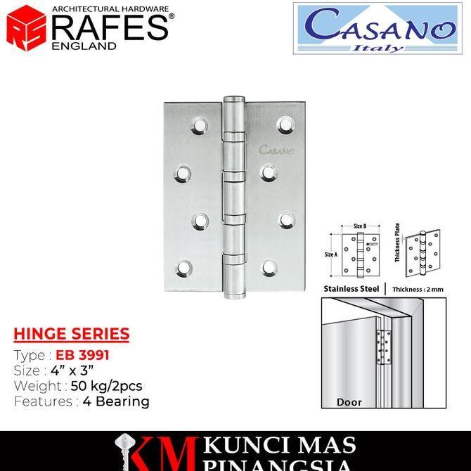 Engsel Pintu / Hinge / 3991 / RAFES ORIGINAL