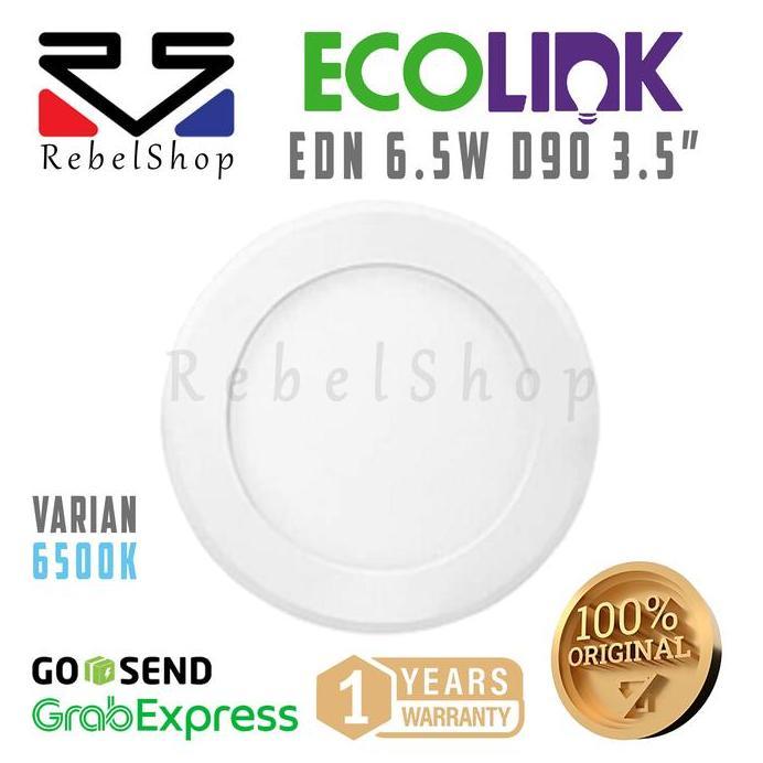 Lampu Downlight LED Ecolink 6.5 Watt EDN200B - Putih