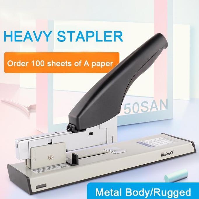 KOLBUNE Hekter Untuk Kertas Tebal - Hekter Serba Guna Heavy Duty Stapler Tembak Kangaro /staples Bes