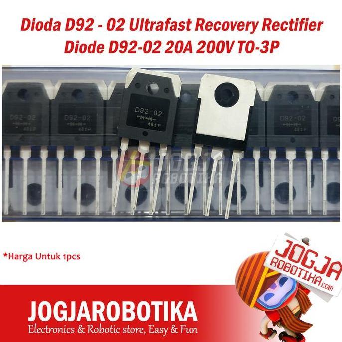 CORELA Dioda D92 - 02 Ultrafast Recovery Rectifier Diode D92-02 20A 200V TO-3P