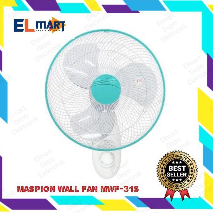 XARIELTA Kipas Angin dinding 12inch 2 tali MASPION MWF 31S - Wall fan MWF31S