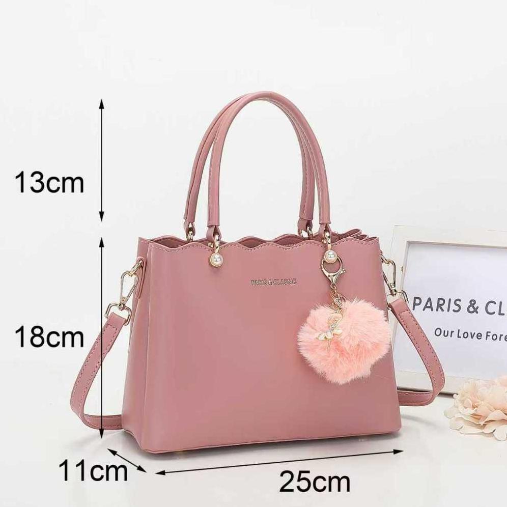 TERMURAH Paris Classic Tas Wanita Fashion Import Terbaru HandBag Wanita [PC 93315]
