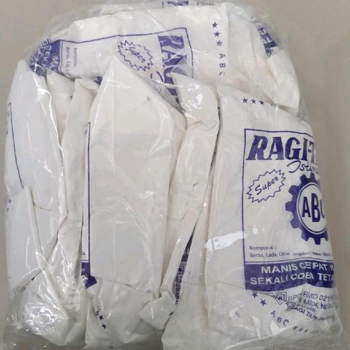 Ready RAGI TAPE SINGKONG ABC SUPER 1 pak isi 10 sachet