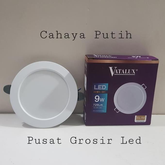 Led Panel Vatalux 9 watt inbow / Downlight Led Vatalux 9 watt