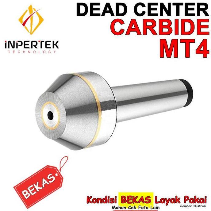 OMBAGE Dead Center MT4 Centering Tumpul Pipa MT 4 Mesin Bubut Bekas