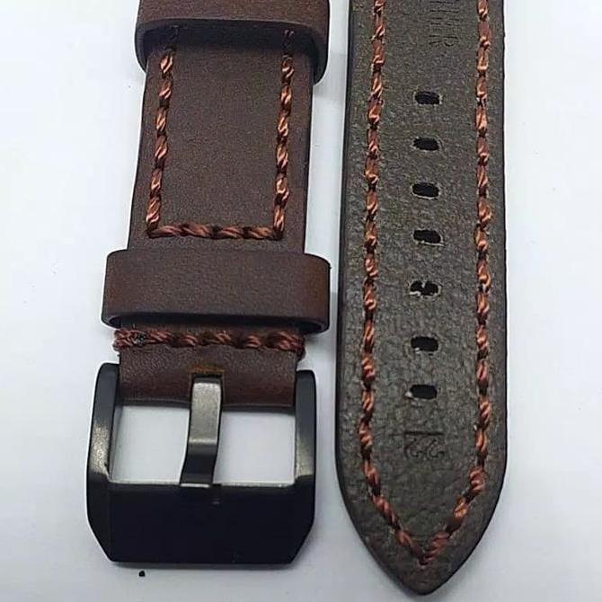 TALI JAM TANGAN KULIT NAUTICA 22MM 24MM LEATHER STRAP TALI KULIT