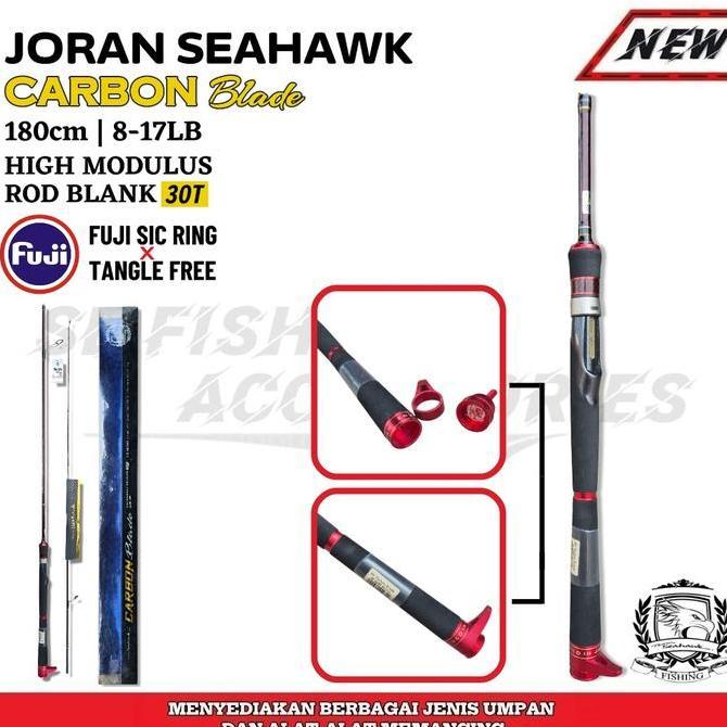 Joran Seahawk Carbon Blade Full Fuji 8-17Lb 180Cm - Joran Pancing Seahawk