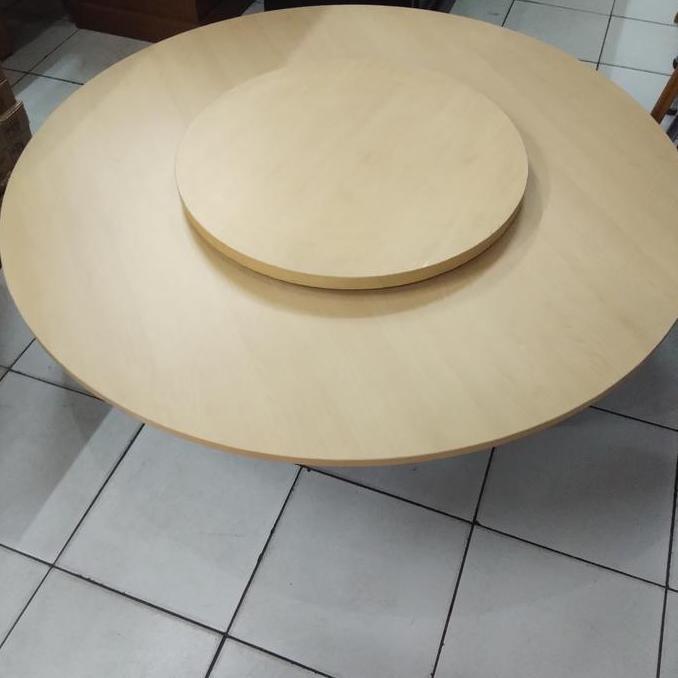 MEJA LESEHAN BULAT 120