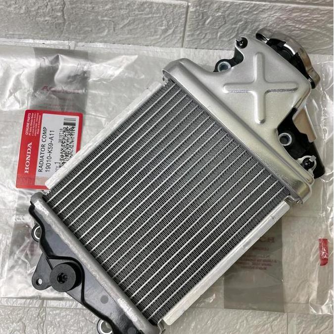Radiator (KZR) buat motor Vario 125 techno, vario 125 cbs, vario led dan vario 150.