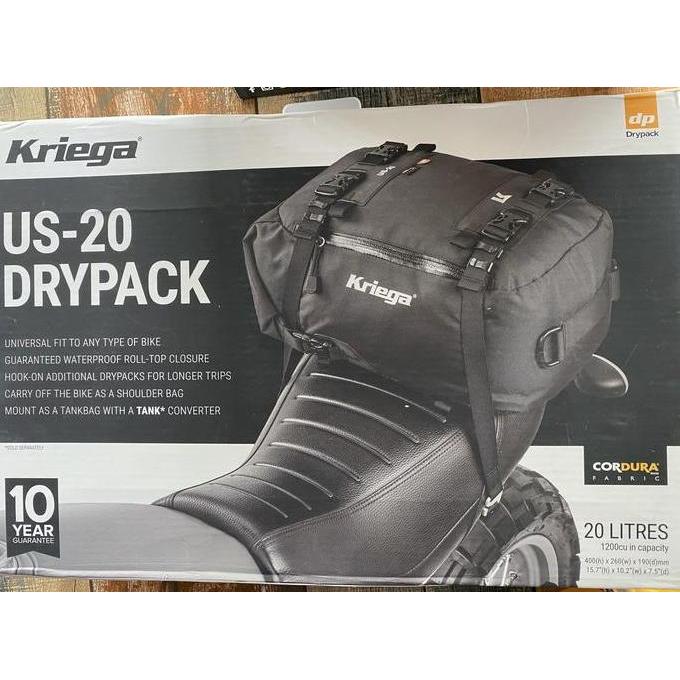 NEW KRIEGA US 20 TOURING BAG TAIL BAG ORI
