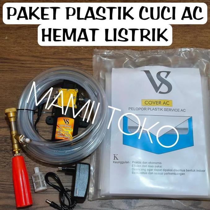 Alat cuci motor steam Paket plastik cuci ac mesin pompa dc mini stim lengkap 120 psi