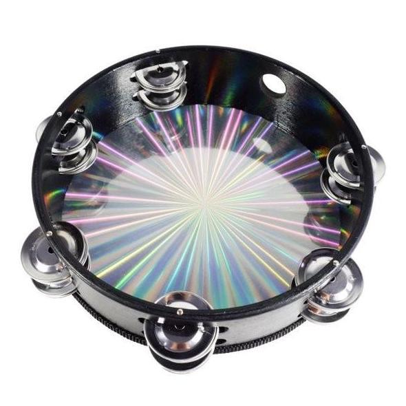 Best Seller Tamborin / Kecrekan Tamborin Hologram 10" Inch