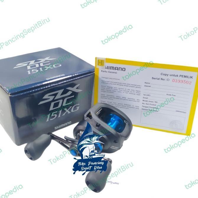 Reel Bait Casting Shimano SLX DC XT 151XG Reel BC Murah Original