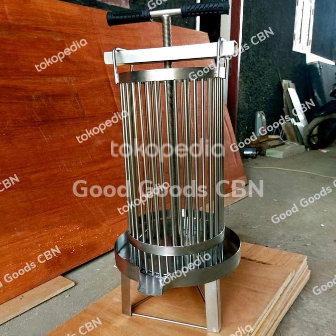 Honey Extractor Alat Press Madu Beeswax Manual stainless steel