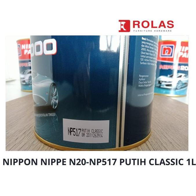 CAT NIPPON NIPPE N20-NP517 PUTIH CLILI 1L