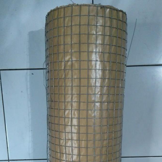 FAKINAJAYUUU - PER ROLL WIRE MESH KOTAK 1/2" TEBAL RAM LOKET KAWAT GALVANIS 1,25 CM