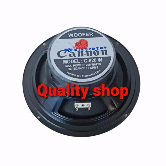 subwoofer canon 8 inch 200 watt