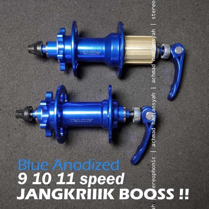 Hub Freehub RAZE 32 Hole RAZE Hub Freehub 32H Hub RAZE BIRU 32 Hole Freehub RAZE 32H BLUE