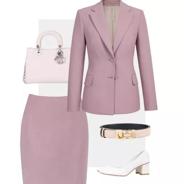 set jas rok wanita /setelan jas kerja wanita /jas cewe /blejer wanita formal